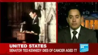 Veteran Senator Ted Kennedy dies at 77