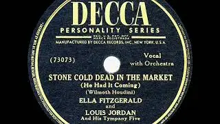 1946 HITS ARCHIVE: Stone Cold Dead In The Market - Ella Fitzgerald & Louis Jordan (#1 R&B hit)
