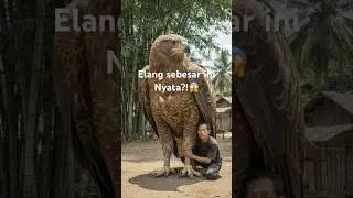 Elang Sebesar Ini Nyata?! 😱