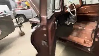 1964 c10 rear tank conversion. Engine bay clean up