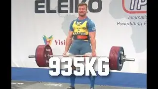 Emil Norling SWE | 3rd Place 935kg Total | 105kg Class  | IPF Worlds 2025