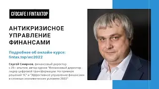 Антикризисное управление финансами 2022
