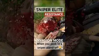 Invading campaigns and hunting player in Axis Invasion Mode, Sniper Elite: Resistance (PvPvE)