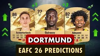 DORTMUND FC26 (FIFA 26) Ratings 🔥😨 ft. Guirassy, Schlotterbeck, Adeyemi&hellip;