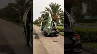 Honda Civic X With Pakistan Flag Beauty #sbcmodifier #automobile #hondacars #civicmodified #civicx
