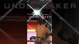 WWE Smackdown VS Raw 2011 The Rock VS Undertaker (Inferno Match) #shorts #gameplay #smackdown