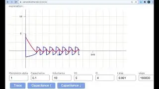 Nonlinear Systems - Chapter 1.3.2 - van der Pol oscillating