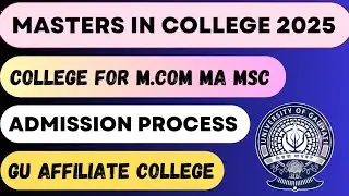 MA/MSc/M.Com at College | Gauhati University | GU Affiliated College 2025 | PG Programme at GU |
