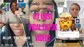 INTRO// My Most VIRAL Tiktoks (reaction) : EP1 Absolutely Necessary with Lynese