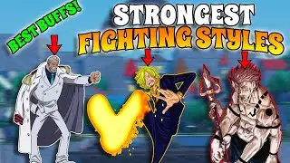 [AOPG] BEST AND STRONGEST FIGHTING STYLES ! A One Piece Game | Roblox