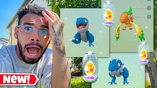 N&Atilde;O CHOQUE OVOS AS 4 DA MANH&Atilde;... ESSE &Eacute; O SHINY PERFEITO??? 🤯 #pokemongo