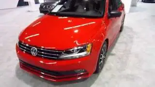 New 2016 Volkswagen Jetta 1.8T Sport - OC Auto Show, Anaheim, Orange County, California 10/16/15