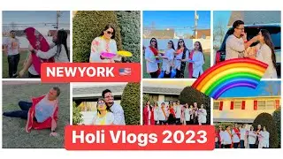Holi 2023/Family Vlog /Nepali🇳🇵In Usa 🇺🇸❤️