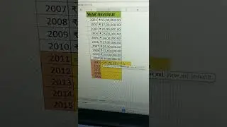 Predict Company Sales In Excel⚠️| Excel GROWTH Function💯#growth #excel #tricks || Boltswap ||
