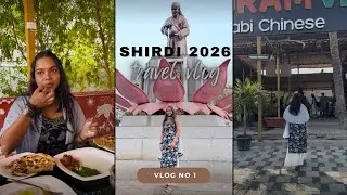Shirdi Vlog 2026🙏 | New Year New Vlog | Palghar To Shirdi | Vlog No 1