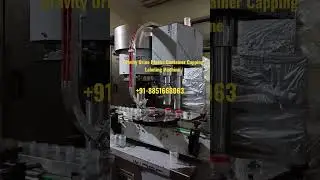 Automatic Gravity Urine Plastic Container Capping Labeling Machine #Capping #Labeling Machine 🫙🫙🫙🫙🫙🫙
