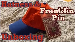 Hatness & Franklin Pin Unboxing - Earthbound Ness Hat & Franklin Badge Unboxing