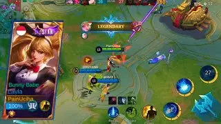 BEST BUILD & EMBLEM LAYLA SOLO RANK FOR ONE HIT DAMAGE BRUTAL (recommended build dan emblem) -MLBB