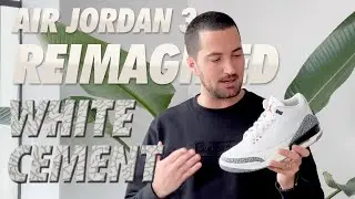 ¡NO COMPRES LAS AIR JORDAN 3 WHITE CEMENT REIMAGINED ANTES DE VER EL VIDEO! - REVIEW & UNBOXING