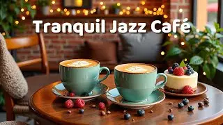 Tranquil Jazz Caf&eacute; in a Green Alleyway &ndash; Cozy Street with Vintage Setting & Warm Atmosphere