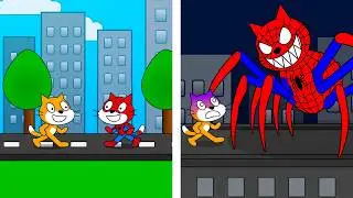 I Made a SPIDERMAN Horror Game on Scratch