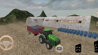 Driving Tractor Cargo Transport Simulator | Tractor Cargo Transport Simulator || Simulator