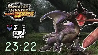 MHFU | Nekoht Chameleos 23:22 Hunting Horn Solo