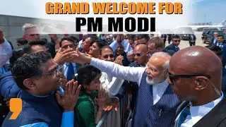 Modi US Visit 2023 | Indian-Americans Give a Grand Welcome To PM Modi in America | News9