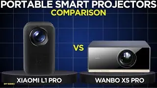 Xiaomi L1 Pro vs Wanbo X5 Pro Comparison | Which Has Better Focus and Edge Sharpness?