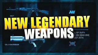 NEW LEGENDARY WEAPONS! AK47, CEL-3, & THE M16 COMING TO SUPPLY DROPS! New 