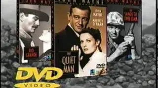 John Wayne Republic VHS commercial