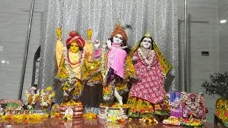 গৌরাঙ্গ মহাপ্রভুর পুষ্প অভিষেক উপলক্ষে মন্দিরে অনুষ্ঠান ।।🙏🥰 #ytvideos #yt 