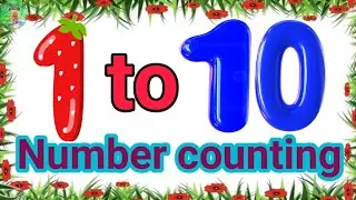 Learn Numbers From 1 To 10 With Balls | 123 Number Names | 123Numbers Song | 12345 Counting for Kids