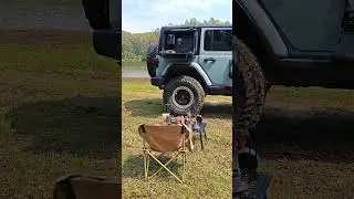 JEEP Rear Window Storage Box.#jeep #jeeplife #camping #outdoor #overland