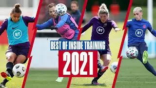 Banging Goals, Cheeky Flicks & Top Bins Finishes 🗑 | Best of Inside Training 2021