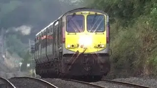 IE 201 Class Locomotive 207 + Enterprise 9001 - Donabate, Dublin