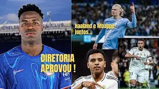 🚀 MBAPP&Eacute; NA ESQUERDA! HAALAND QUER. VINI e Rodrygo&hellip; FORA?!