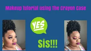 Makeup tutorial using The Crayon Case.