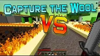 Minecraft: THE PACK VS CHALLENGE! Capture the Wool!