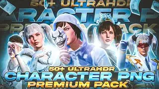 50+ ULTRAHDR Pubg/Bgmi Characters PNG Pack🔥 | PNG Pack For Thumbnail | @STAR-Captain ​⁠​⁠