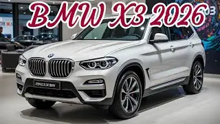 BMW X3 2026 – The Ultimate Luxury SUV Upgrade | Full Review, Features & Performance