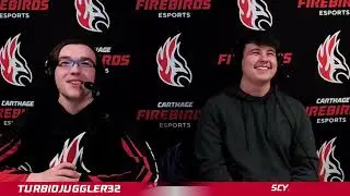 Carthage Firebirds vs Northern Illinois University | NECC Week 1 | Rocket League |