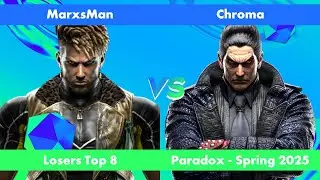 Paradox - Spring 2025 - MarxsMan (Eddy) vs Chroma (Kazuya) - Losers Top 8 - TEKKEN 8
