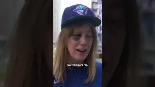 This Jays fan got &lsquo;rocked&rsquo; by a foul ball