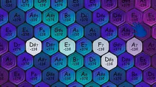 Quarter Tones - Louvier Prelude & Fugue 3 - Microtonal Scale Demonstration (by Ymp)