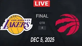 NBA LIVE! Los Angeles Lakers vs Toronto Raptors | December 5, 2025 NBA Regular Season LIVE