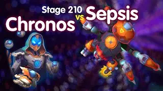 Stage 210 BOSS: SEPSIS ( Heroic ) ：Chronos + Pleiad + Blizzard ( V.11)