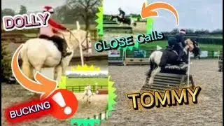 ARENA XC WITH TWO VERY DIFFERENT PONIES!!!!! *madness*