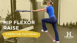 How to Do Standing Banded Hip Flexor Raise - Strengthen Your Hip Flexors