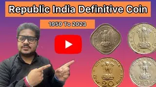 Republic India Coins 1950-2023 Definitive Coins II  #coin #indiacoin #oldcoins #coins II Yatin Arora